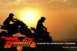 Alquiler de cuatriciclos en Villa Gesell