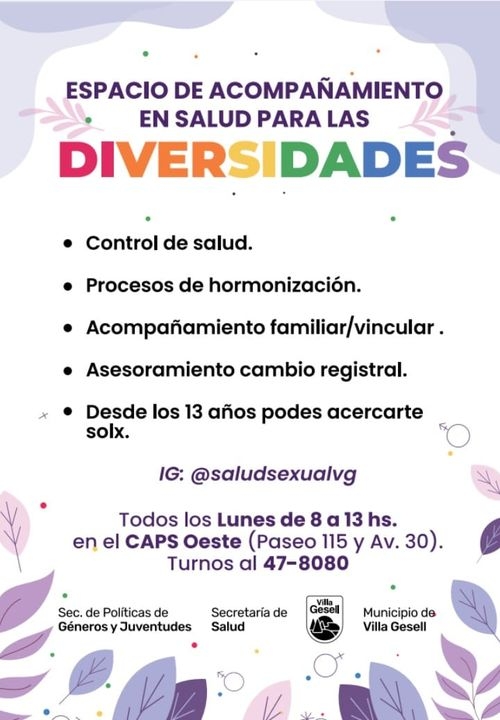 ESPACIO DE ACOMPAÑAMIENTO EN SALUD PARA LAS DIVERSIDADES