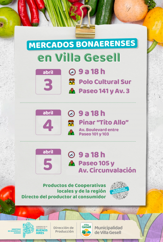 PROGRAMA PROVINCIAL: MERCADOS BONAERENSES EN VILLA GESELL