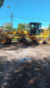CONTINÚAN LOS TRABAJOS EN LA VÍA PÚBLICA DEL CORRALÓN MUNICIPAL