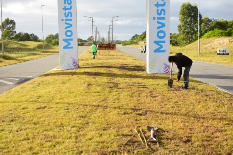 EN EL VIVERO AVANZA EN LA MEJORA DE ESPACIOS VERDES DE LA CIUDAD