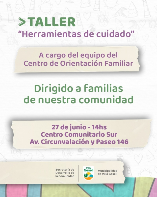JORNADAS: CUIDADO PARA FAMILIAS EN EL CENTRO COMUNITARIO SUR