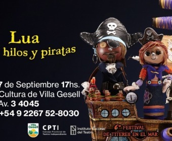 SE VIENE EL 6° FESTIVAL DE TÍTERES EN EL MAR EN VILLA GESELL