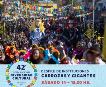 SEGUNDA JORNADA DE DIVERSIDAD CULTURAL: HOY DESFILE INSTITUCIONAL Y “LOS PALMERAS”