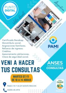 ANSES: NUEVA JORNADA DE ATENCIÓN AL PÚBLICO EN VILLA GESELL