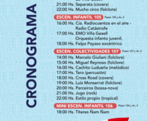 HOY COMIENZA LA 42º FIESTA NACIONAL DE LA DIVERSIDAD CULTURAL