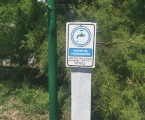 VILLA GESELL CUENTA CON PUNTOS DE HIDRATACIÓN GRATUITOS