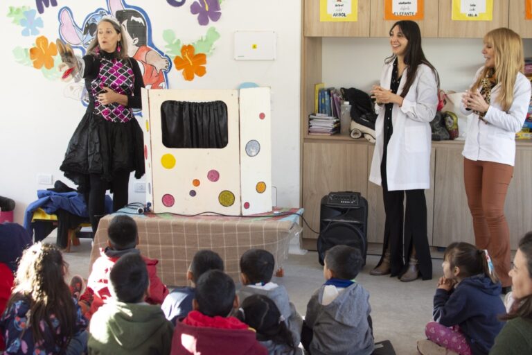 La casa de las infancias cerró el proyecto comer sano, dientes felices