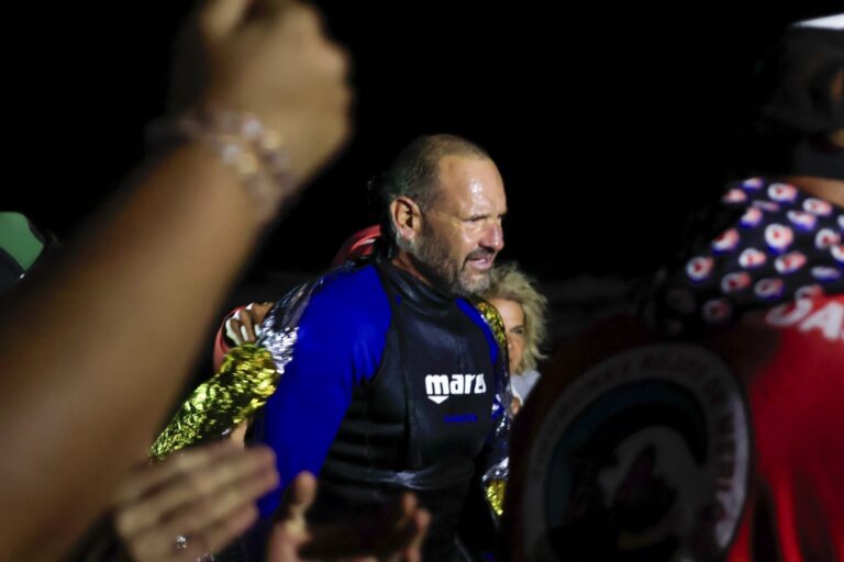WALY FIGURSKI LOGRÓ SU SEGUNDA TRAVESÍA HISTÓRICA EN AGUAS DE VILLA GESELL