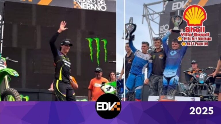 Poli volvió a mandar con su moto y Coleur es el nuevo cacique entre los cuatri