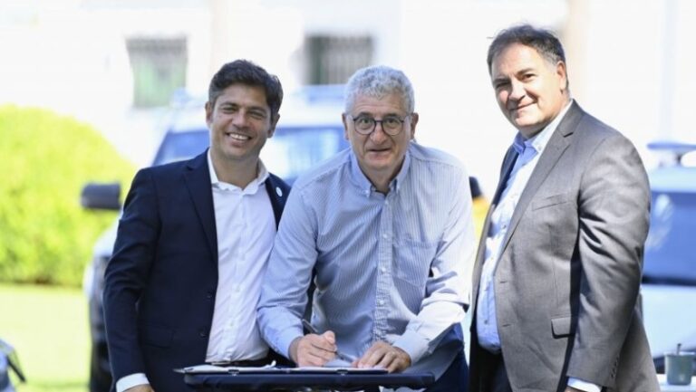 El intendente firmó el Fondo de Fortalecimiento de la Seguridad para Villa Gesell