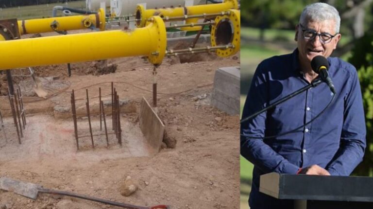 Barrera reclamó la finalización del Gasoducto de la Costa