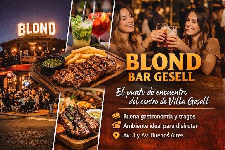 Blond Bar Gesell - Restaurante y Bar en Villa Gesell