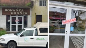 La municipalidad clausuró un comercio de venta de pollo por riesgo sanitario