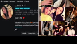‘Una vez que entrás, no podés salir’: dijo la joven geselina explotada sexualmente por una red