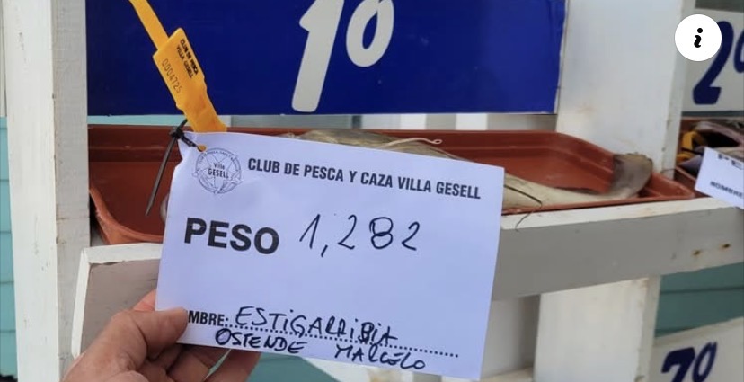 Con una brotola de 1,282 kg el premio se fue para Ostende